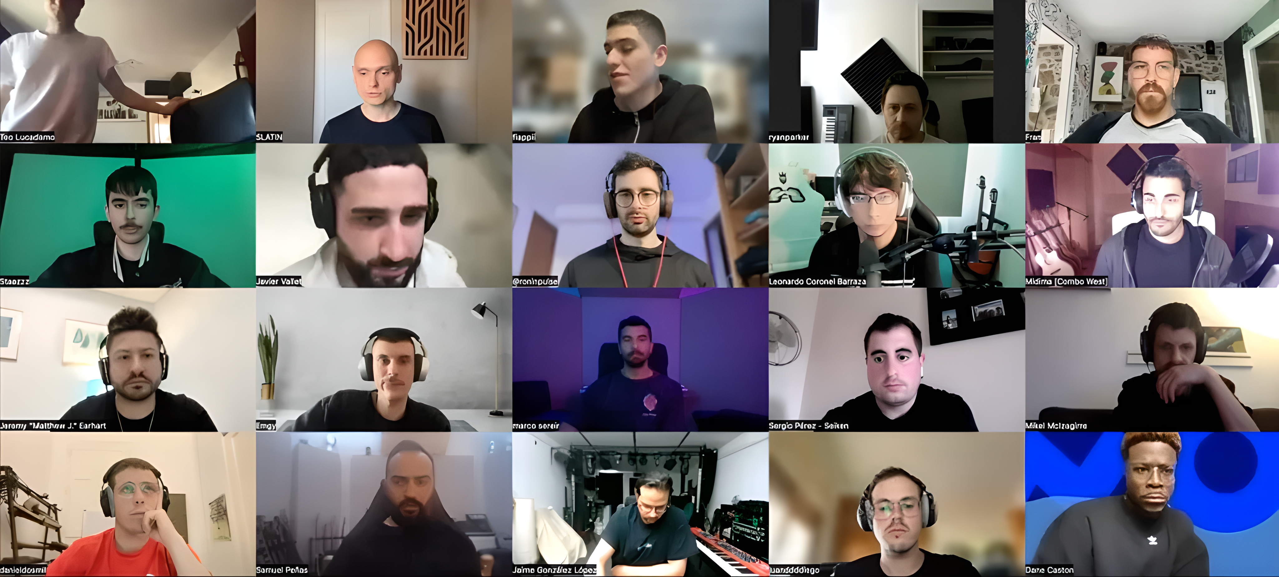 SLATIN Academy community video call