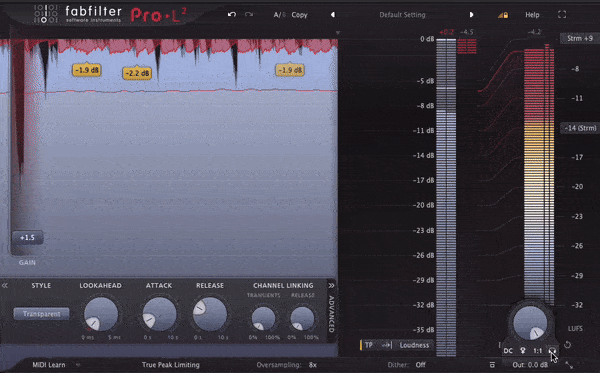 Kick frequency analysis and sound selection